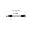 GSP CV Axle Assembly GSP-NCV69450