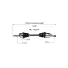 GSP CV Axle Assembly GSP-NCV69500