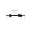 GSP CV Axle Assembly GSP-NCV69528