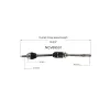 GSP CV Axle Assembly GSP-NCV69531