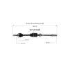 GSP CV Axle Assembly GSP-NCV69564