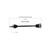 GSP CV Axle Assembly GSP-NCV72046