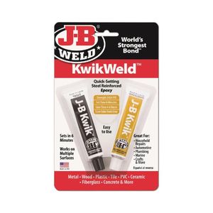 Highline J-B Weld KwikWeld Quick Setting Steel Reinforced Epoxy - 2 oz JBWE8276