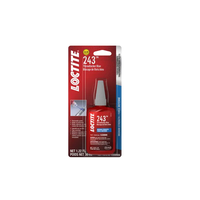 Loctite Threadlocker 243 - Med DTR M478-1330906