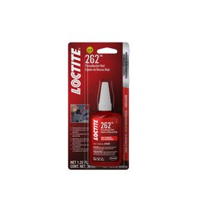 Loctite Threadlocker 262 Red, High Strength, 36 ml Bottle M478-262