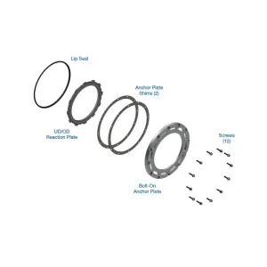 Sonnax Reaction Plate and Bolt-On Anchor Plate Service Kit S72960-12SVC