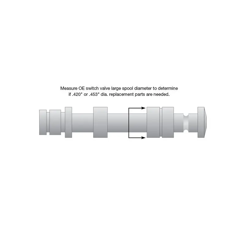 Sonnax Solenoid Switch Valve Plug Kit S92741HA-1K