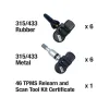 Standard Motor Products Tire Pressure Monitoring System (TPMS) Sensor Service Kit SMP-TPM9016