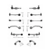 Suspensia Suspension Control Arm Repair Kit SUP-X01CR0704