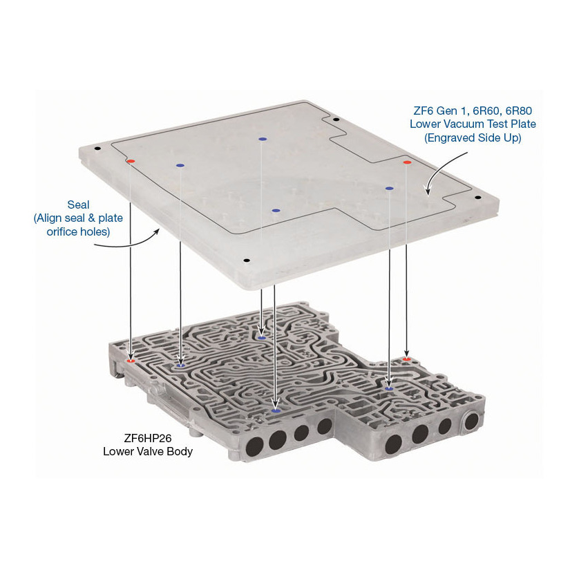 Sonnax Valve Body Vacuum Test Plate Kit T95740VTP1