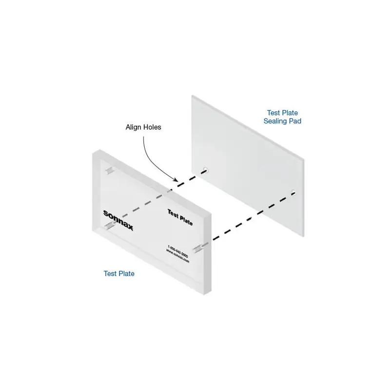 Sonnax Wet Air Test Plate, 3" X 5" T-SWAT-P2