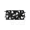 TYC Dual Radiator and Condenser Fan Assembly TYC-620090