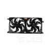 TYC Dual Radiator and Condenser Fan Assembly TYC-620320