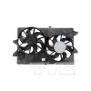 TYC Dual Radiator and Condenser Fan Assembly TYC-620750
