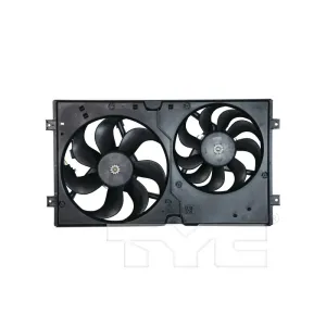 TYC Dual Radiator and Condenser Fan Assembly TYC-621000