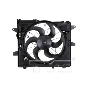 TYC Dual Radiator and Condenser Fan Assembly TYC-621070