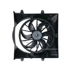 TYC Dual Radiator and Condenser Fan Assembly TYC-621130