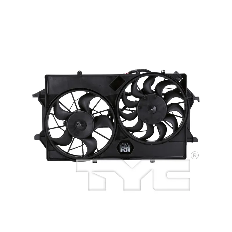 TYC Dual Radiator and Condenser Fan Assembly TYC-621310