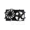 TYC Dual Radiator and Condenser Fan Assembly TYC-621310