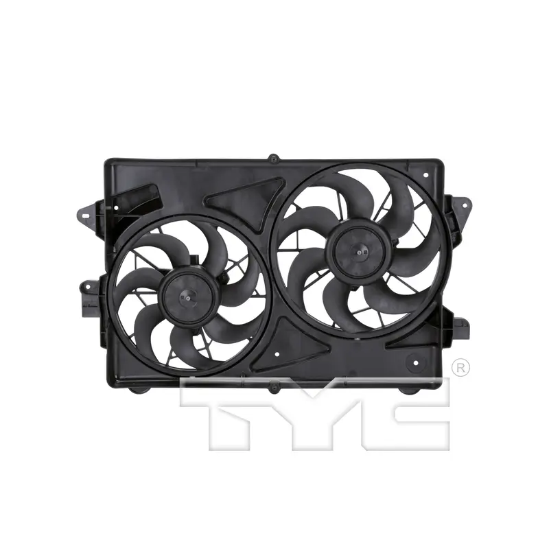 TYC Dual Radiator and Condenser Fan Assembly TYC-621330