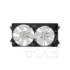 TYC Dual Radiator and Condenser Fan Assembly TYC-621350