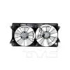 TYC Dual Radiator and Condenser Fan Assembly TYC-621350