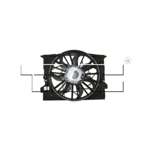TYC Dual Radiator and Condenser Fan Assembly TYC-621510