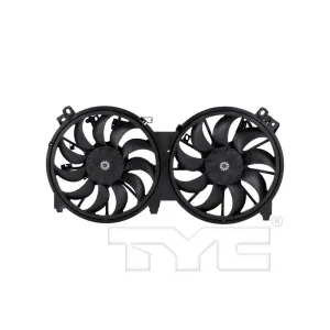 TYC Dual Radiator and Condenser Fan Assembly TYC-621660