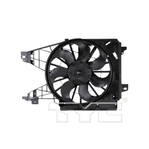 TYC Dual Radiator and Condenser Fan Assembly TYC-621950