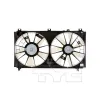 TYC Dual Radiator and Condenser Fan Assembly TYC-622060