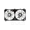 TYC Dual Radiator and Condenser Fan Assembly TYC-622070