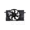 TYC Dual Radiator and Condenser Fan Assembly TYC-622090