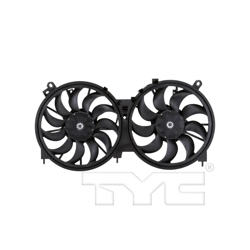 TYC Dual Radiator and Condenser Fan Assembly TYC-622110