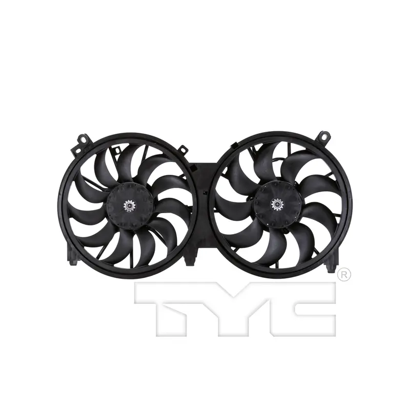 TYC Dual Radiator and Condenser Fan Assembly TYC-622150