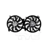 TYC Dual Radiator and Condenser Fan Assembly TYC-622150