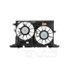 TYC Dual Radiator and Condenser Fan Assembly TYC-622160