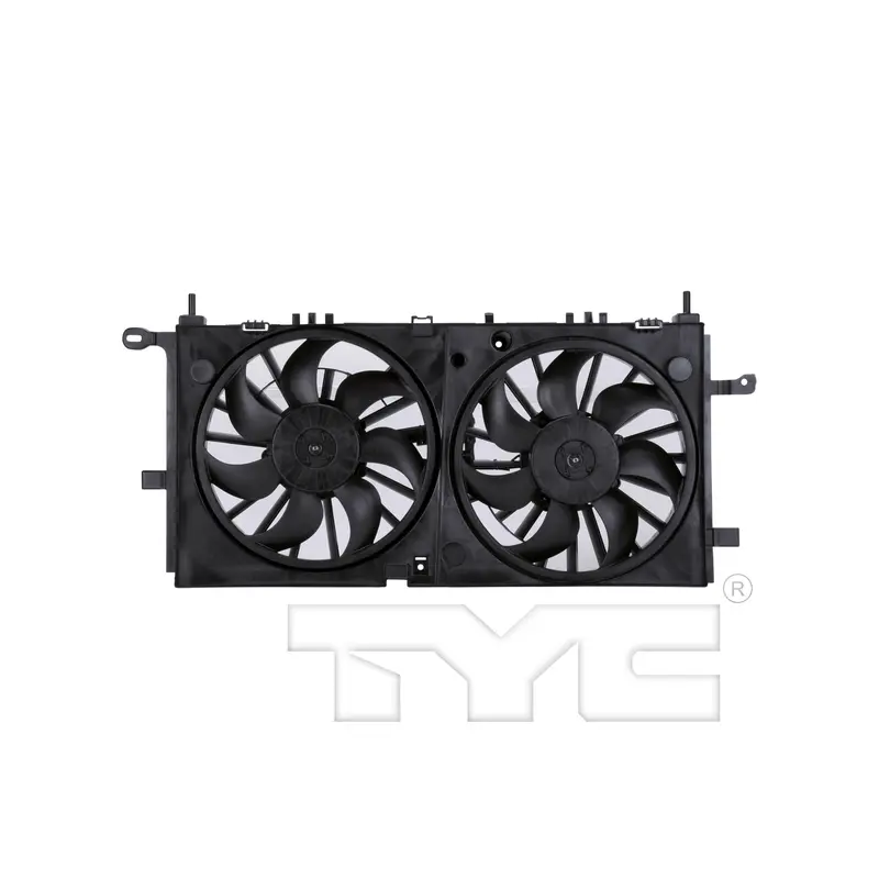 TYC Dual Radiator and Condenser Fan Assembly TYC-622340