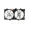 TYC Dual Radiator and Condenser Fan Assembly TYC-622760