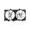 TYC Dual Radiator and Condenser Fan Assembly TYC-622950