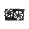 TYC Dual Radiator and Condenser Fan Assembly TYC-623040
