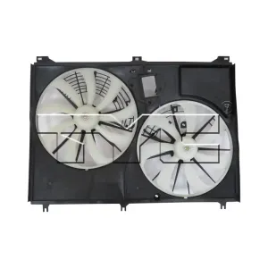TYC Dual Radiator and Condenser Fan Assembly TYC-623380