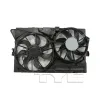 TYC Dual Radiator and Condenser Fan Assembly TYC-623500