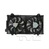 TYC Dual Radiator and Condenser Fan Assembly TYC-623580