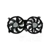 TYC Dual Radiator and Condenser Fan Assembly TYC-623630