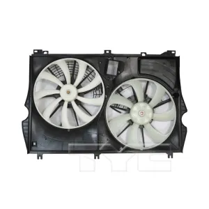 TYC Dual Radiator and Condenser Fan Assembly TYC-624190