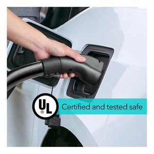 Lectron Electric Vehicle Charging Cord Adapter TESLAJ1772BLK48AUSA