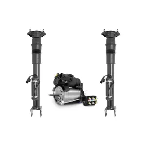 Unity Automotive Rear Air Shock Absorber Air Compressor Kit with Valve Block UNI-2-13-512900-V