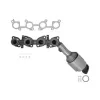 Walker Exhaust Catalytic Converter with Integrated Exhaust Manifold WAL-14662