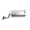 Walker Exhaust Exhaust Muffler Assembly WAL-53406